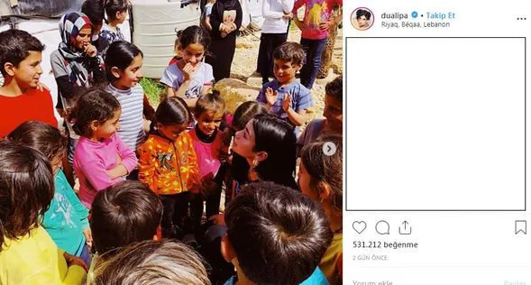 Dua Lipa halay çekti