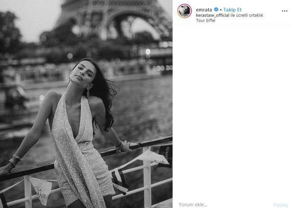 Emily Ratajkowski'nin Fransız şıklığı!