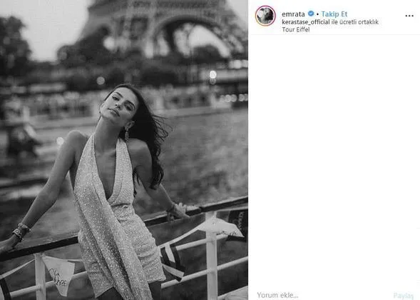 Emily Ratajkowski'nin Fransız şıklığı!