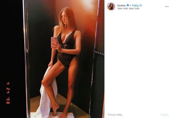 Victoria’s Secret’ın yeni gözdesi Lorena Rae