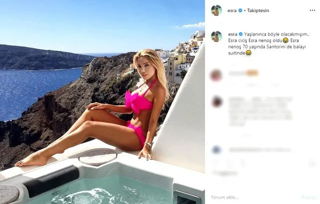 Ciciş Esra, nenoş Esra oldu!
