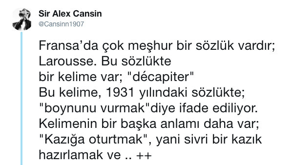 Atatürk'ün Fransız sözlüğünde Türkler için kullanılan çirkin deyimi böyle kaldırtmış