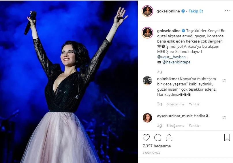 Mayolu fotoğrafını paylaşan Göksel'e çirkin yorumlar