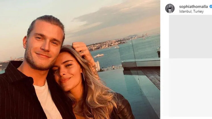 Loris Karius ve Sophia Thomalla'nın İstanbul turu