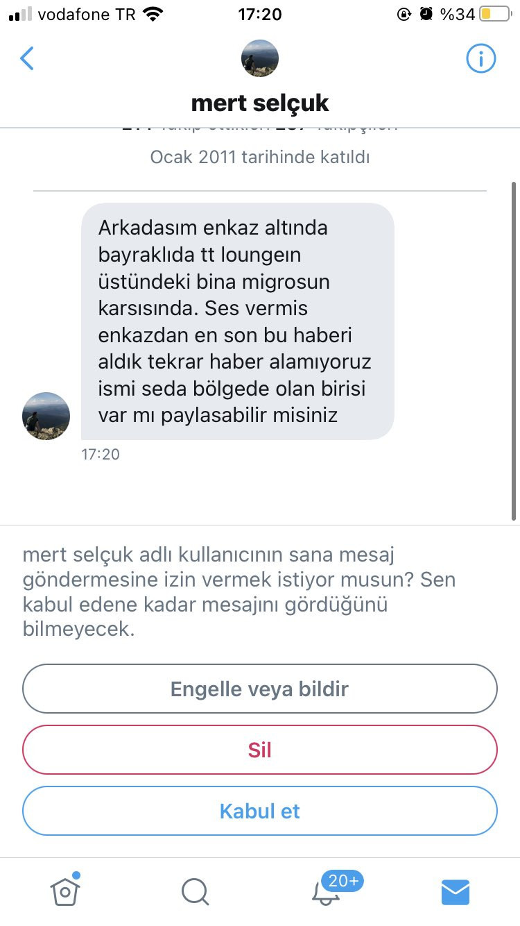 Binanın altındayım, oksijen azaldı yardım edin.. Twitter'dan yardım çığlıkları yükseliyor