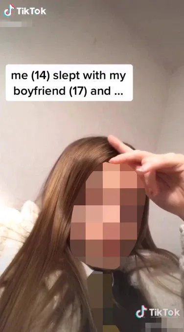 Tiktok uyarısı! Genç kızlar cinsellik içeren fotoğraflar paylaşıyor