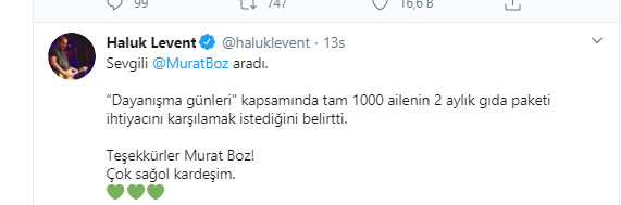 Haluk Levent ve ünlü isimlerden koronavirüs dayanışması