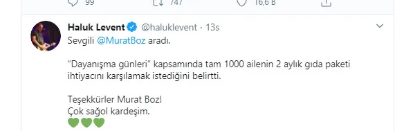 Haluk Levent ve ünlü isimlerden koronavirüs dayanışması