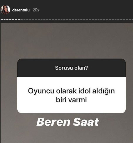 Deren Talu'dan çok açık giyinmiyor musun diyen takipçisine ilginç yanıt