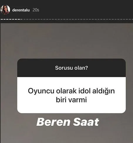Deren Talu'dan çok açık giyinmiyor musun diyen takipçisine ilginç yanıt
