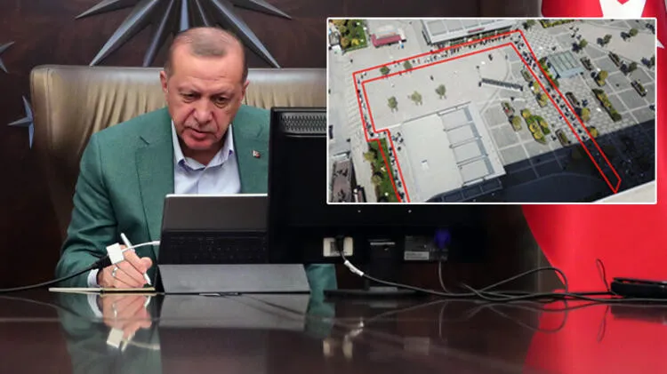 Bu görüntü çok konuşulmuştu: Erdoğan talimatı verdi!
