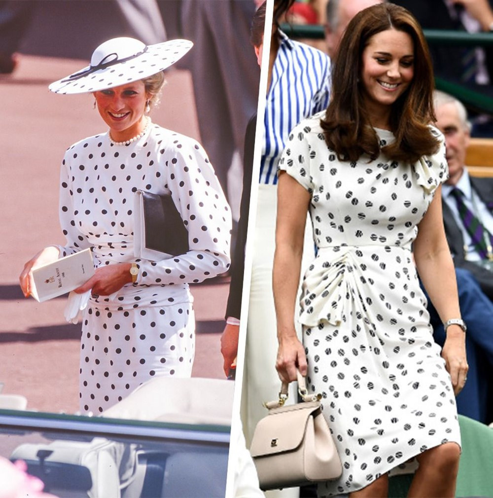 Kate Middleton Lady Diana'nın modern stil ikizi