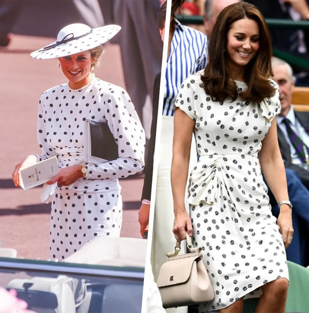 Kate Middleton Lady Diana'nın modern stil ikizi