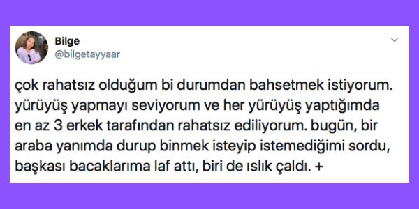 Erkeklerin arabalardan kadınları taciz etmesine kadınların tepkisi!