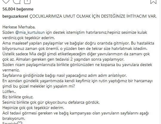 Bergüzar Korel, futbol kulüplerine toplanan milyonlarca liraya isyan etti!
