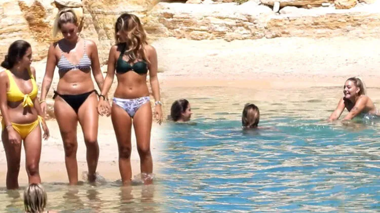 Survivor Aycan Yanaç, Çeşme tatilinde