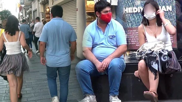 Genç kadını adım adım takip eden tacizci böyle yakalandı
