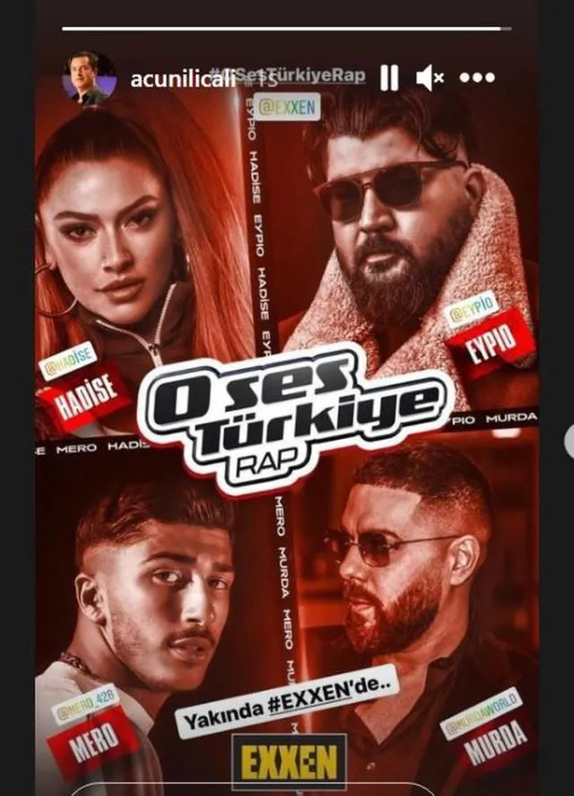 Exxen'deki O Ses Türkiye Rap'in Jüri Üyelerinden Biri Olay Oldu!