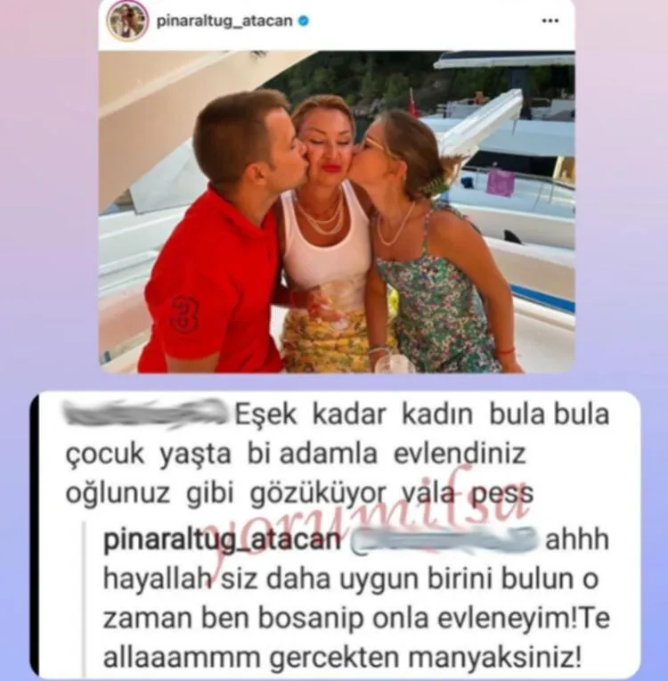 Pınar Altuğ O Yoruma Dayanamadı: Oğlunuz Gibi Duruyor