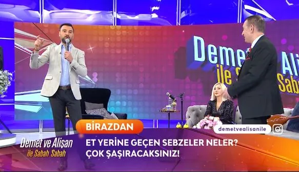 Et Yerine Sebze Öneren Demet ve Alişan'a Sosyal Medyada Tepki Yağdı