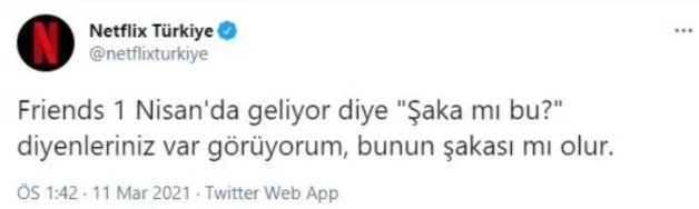 Netflix'ten Müjde: Friends Türkiye'ye Geliyor