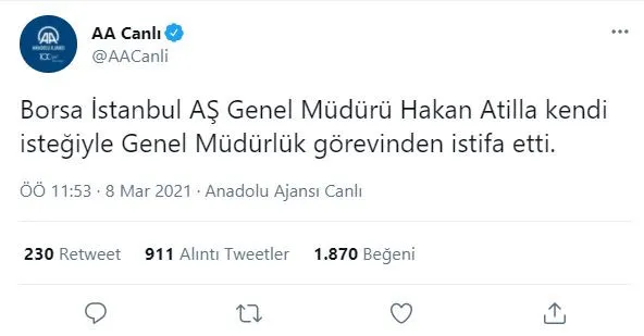 Anadolu Ajansı'nın Hakan Atilla Haberi Twitter'da Neden Dalga Konusu Oldu?