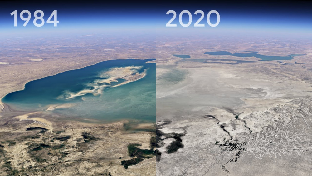 Google Earth Dünyanın 37 Yıllık Değişimini Gözler Önüne Serdi