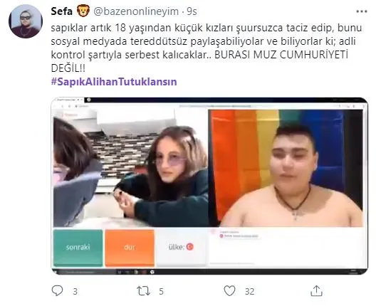 Özgecan'a Atatürk'e ve Türk Bayrağına Saldıran #SapıkAlihanTutuklansın