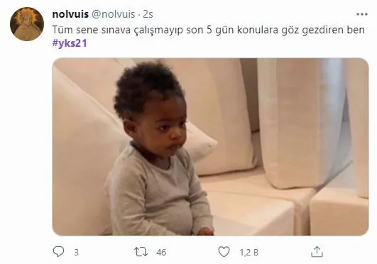 #yks2021 'e Son 4 Gün Kala Öğrenciler Sosyal Medyayı Kahkahaya Boğdu