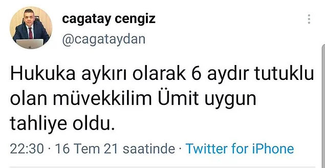 Aleyna Çakır’ın Ölümünün Baş Şüphelisi Ümitcan Uygun Tahliye Edildi