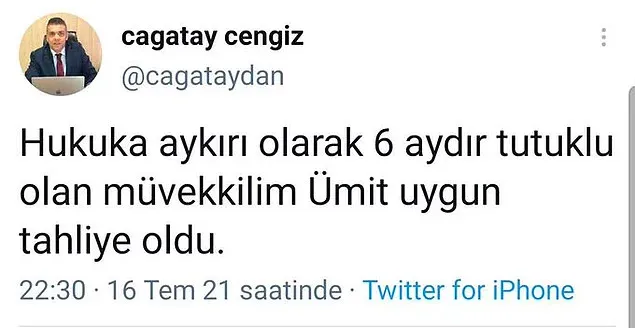 Aleyna Çakır’ın Ölümünün Baş Şüphelisi Ümitcan Uygun Tahliye Edildi
