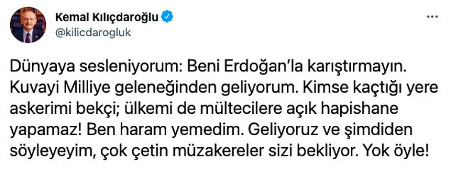 Jahrein, Kılıçdaroğlu'nun İngilizce Tweetini Eleştirdi: Sosyal Medya Karıştı