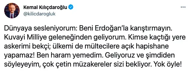 Jahrein, Kılıçdaroğlu'nun İngilizce Tweetini Eleştirdi: Sosyal Medya Karıştı