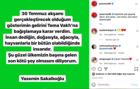 Enes Batur'un Fidan Kampanyası Sosyal Medyada Tartışma Yarattı