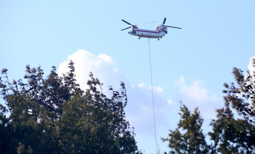 Çanakkale Bayramiç'te Çıkan Orman Yangınından İlk Görüntüler Geldi: İşte O Kareler...
