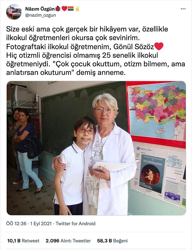 Otizmli Nazım'ın Hayatına Dokunan Gönül Öğretmen'in Hikayesi