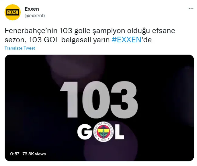 Exxen Fenerbahçe Pascal Nouma ve Arda Turan İçin Belgesel Hazırladı!