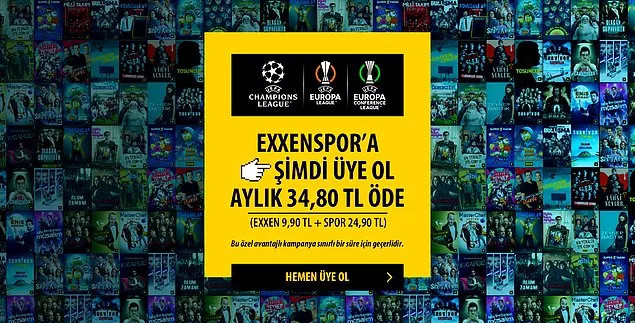 Üç Büyüklerin Avrupa Maçları Exxen'de Nasıl İzlenir? İşte Tek Tek Cevapları