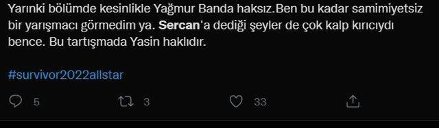 Sercan Sakatlandı, Berna Keklikler'in Yorumu Gündeme Oturdu