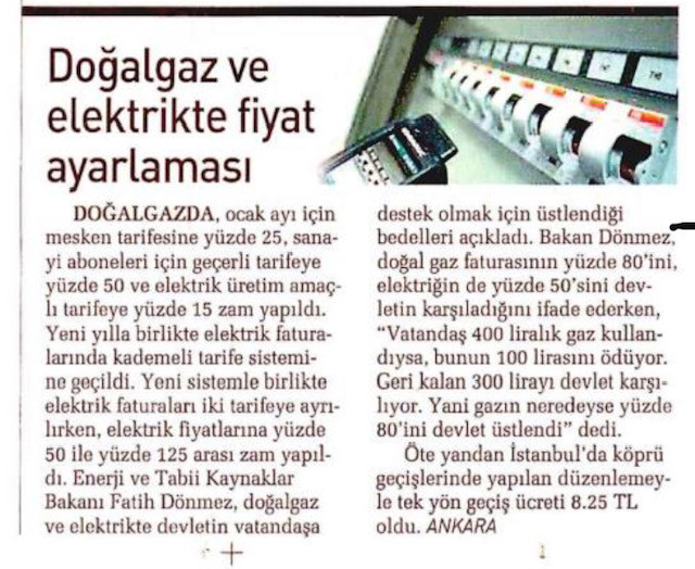 AKP Medyası Zam Haberlerini Görmemek için Bin Takla Attı