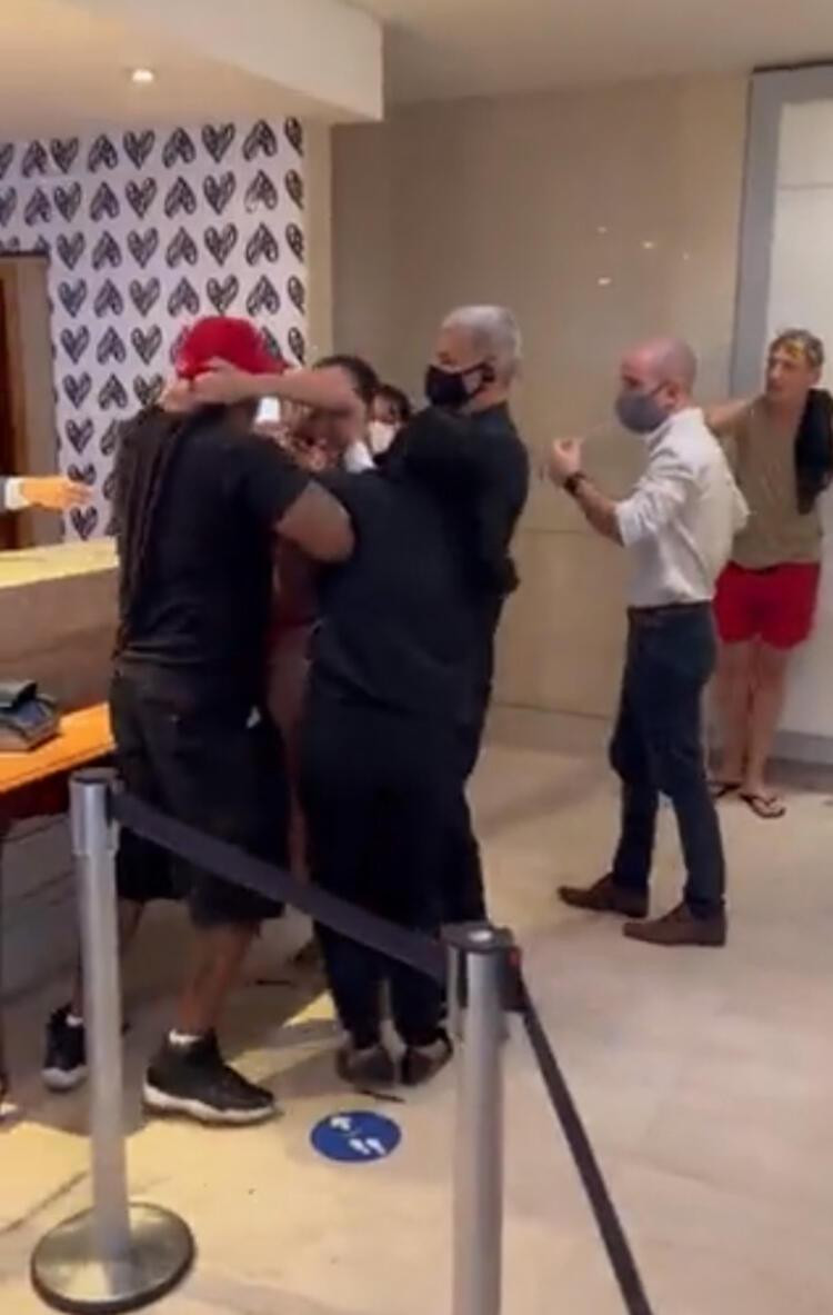Lüks Oteldeki Kavga Brezilya'yı Karıştırdı