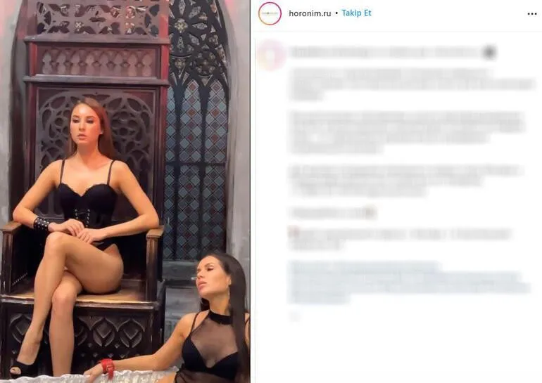 Rusya'da Skandal Ölüm Reklamı: Tabutun Üzerinde Yarı Çıplak Pozlar...