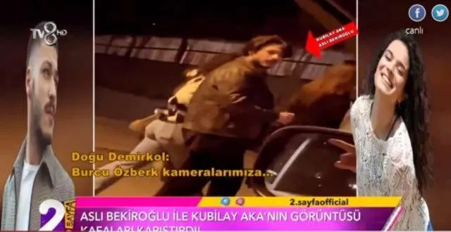 Aslı Bekiroğlu ve Kubilay Aka El Ele Yakalandı