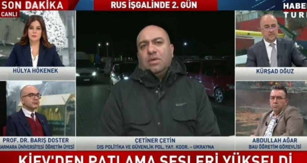 Habertürk TV'de Çetiner Çetin'den Ukraynalı Kadınlara Skandal Sözler