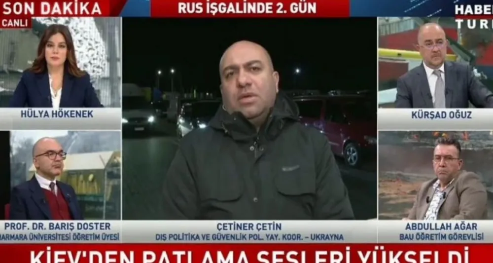 Habertürk TV'de Çetiner Çetin'den Ukraynalı Kadınlara Skandal Sözler