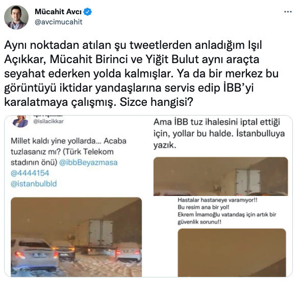 TRT Spikeri Işıl Açıkkar'ın Tweetinde Dikkat Çeken Detay