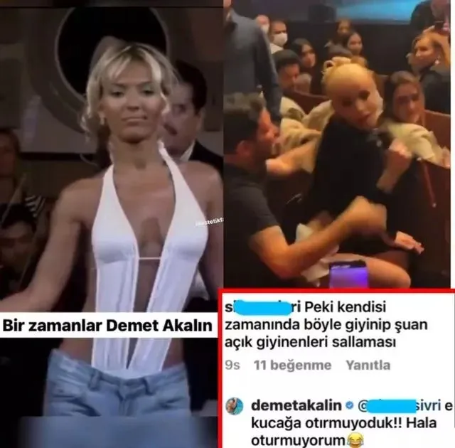 Gülşen'e Laf Sokan Demet Akalın'a Eski Fotoğraflarını Hatırlattılar