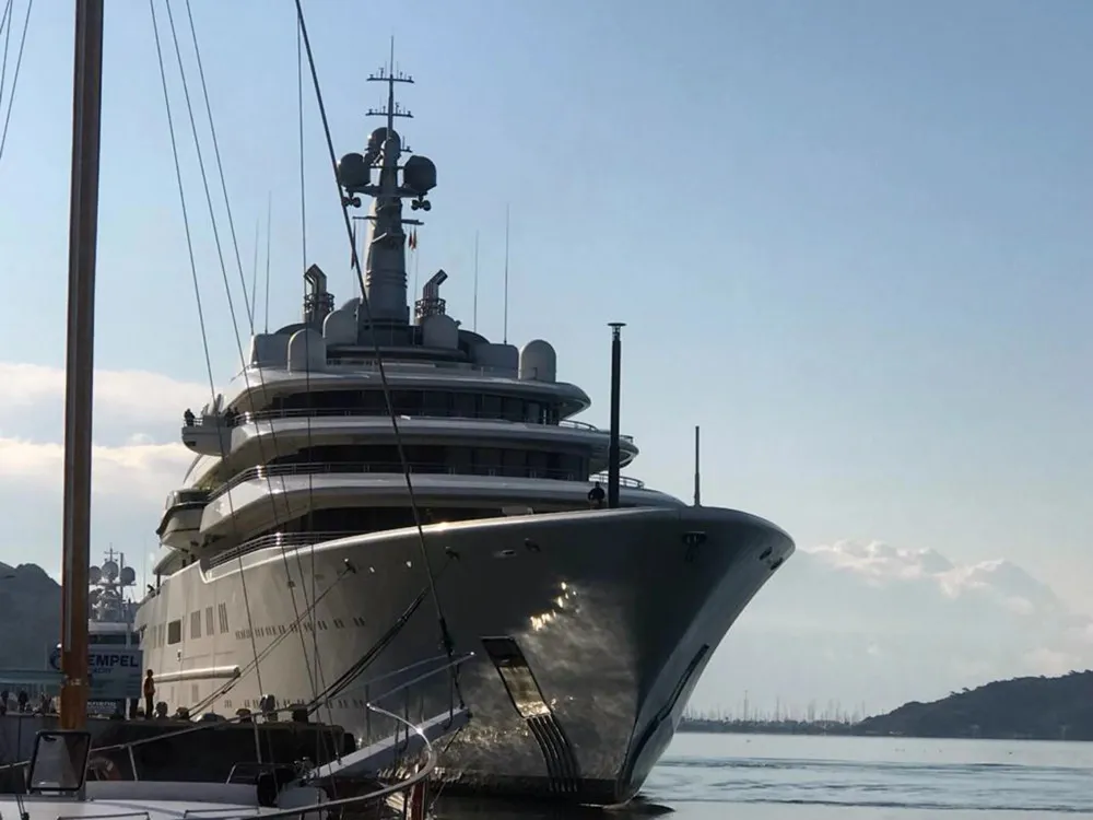 Abramovich'in Dev Yatı Eclipse Marmaris'e Demirledi!