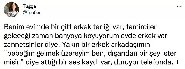 Tacize Uğramamak için Evde Erkek Varmış Gibi Yapan Kadın Gündeme Oturdu
