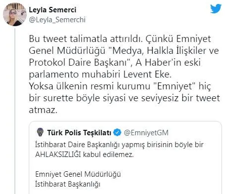 Emniyet'in Canan Kaftancıoğlu Tweetinin Arkasında Eski A Haber Muhabiri mi Var?